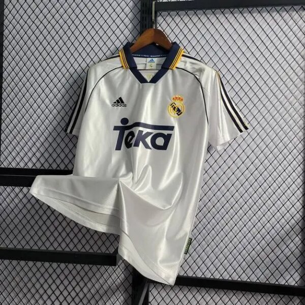 Real Madrid 1998/00 Home Retro Jersey