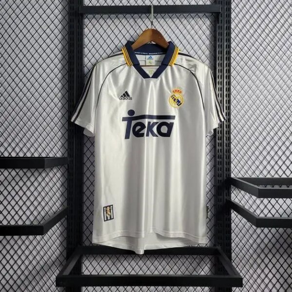 Real Madrid 1998/00 Home Retro Jersey