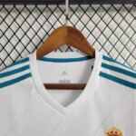 Real Madrid 2017/18 Home Retro Long Sleeve jersey