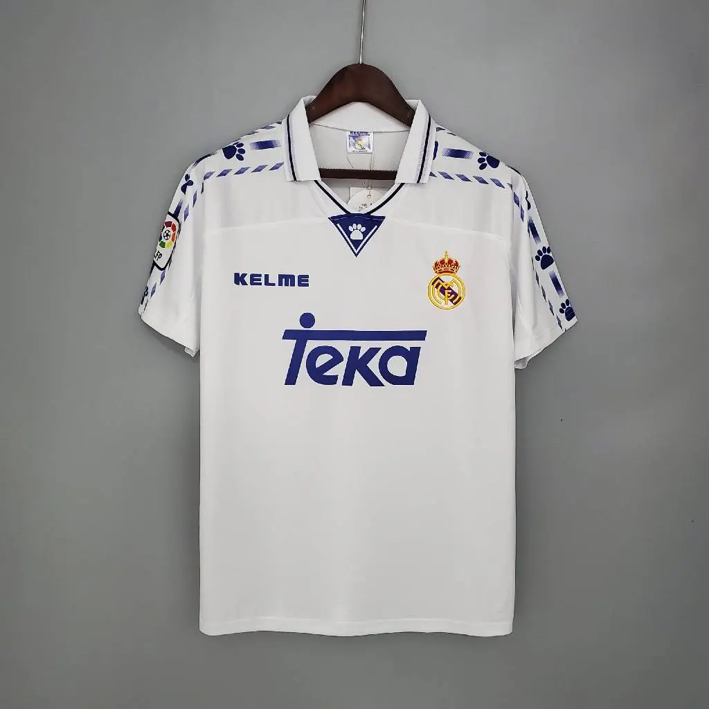 Legendary Retro Real Madrid 96/97 Home Jersey: A Timeless Piece of Football History