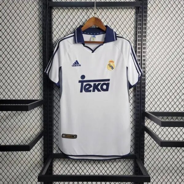 Real Madrid 2000/01 Home Retro jersey