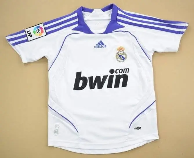 Real Madrid 2007-08 Home Retro Jersey: A Nostalgic Tribute to Glory Days