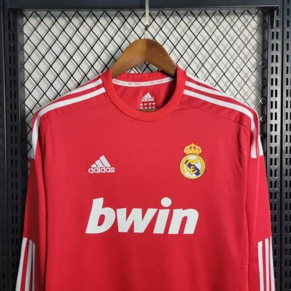 Real Madrid 2011/12 away Retro Long Sleeve Jersey