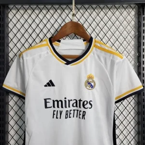 kids Real Madrid 2023/24 Home Jersey