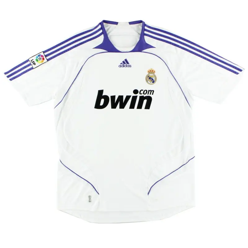 Reliving the Glory Days with Real Madrid 2007-08 Home Retro Jersey