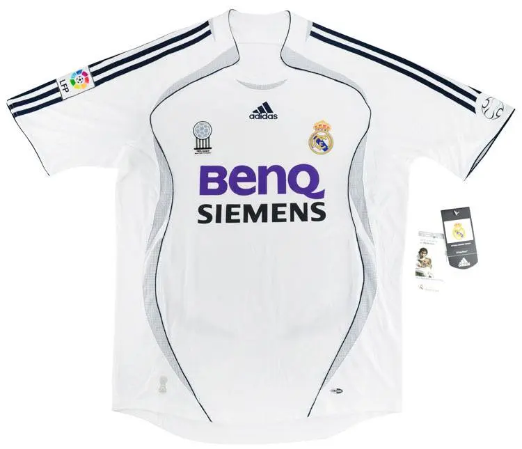 The Redemption Jersey: Real Madrid's Iconic 2006/07 Home Kit