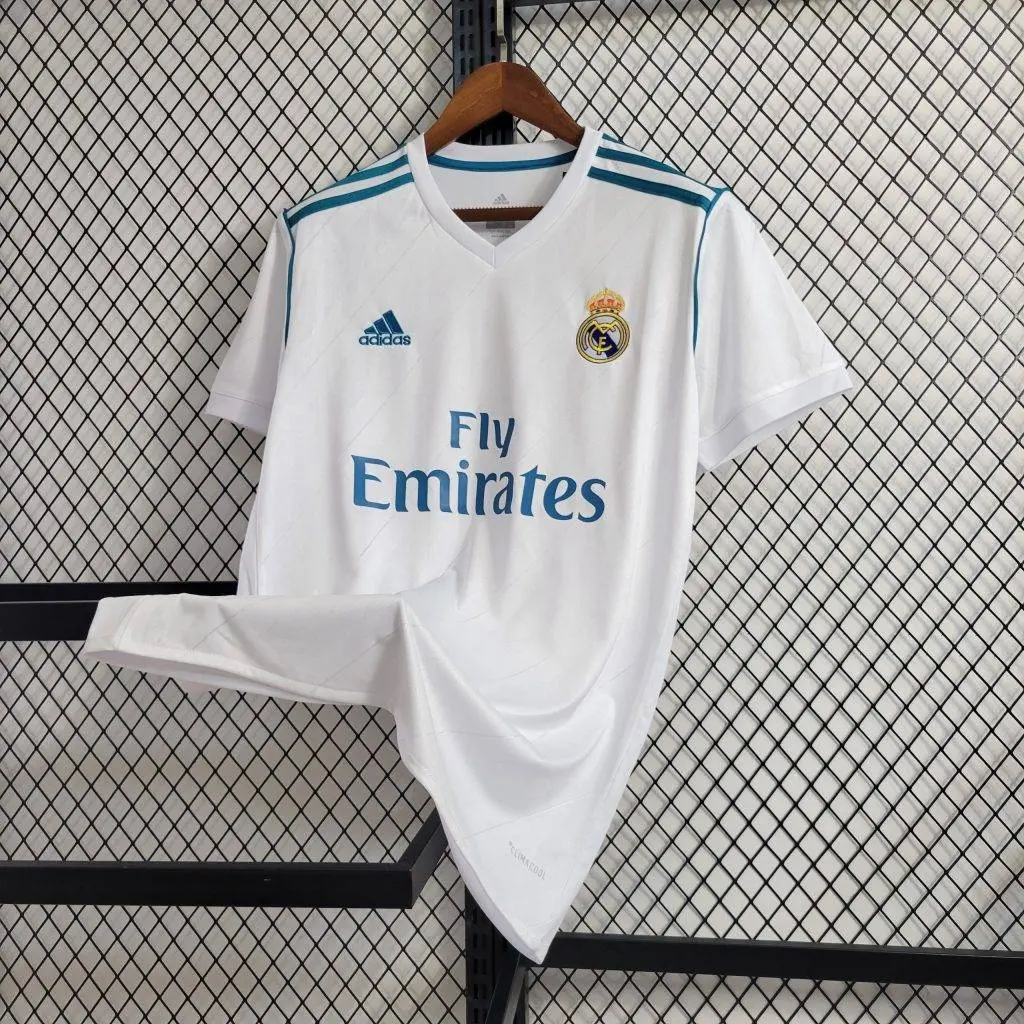 Timeless Appeal of Real Madrid 2017/18 Home Retro Jersey: A Must-Have for Fans and Collectors Alike