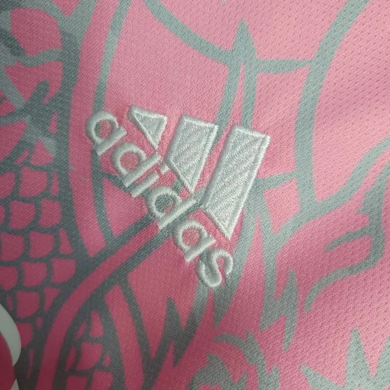 23-24 Real Madrid Player Pink Dragon Jersey