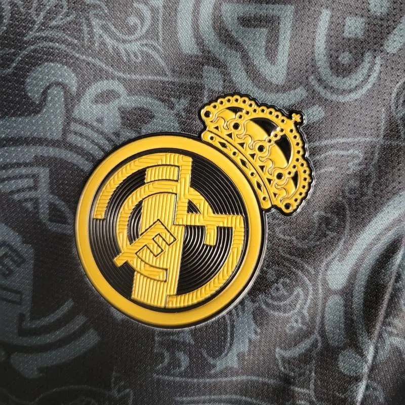 23-24 Real Madrid Black Concept Edition Jersey - Kitsociety
