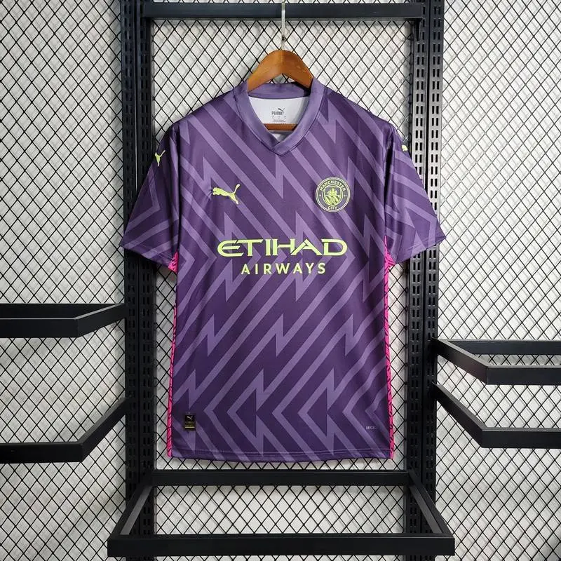 Puma Man City 23/24 GK Jersey - Purple