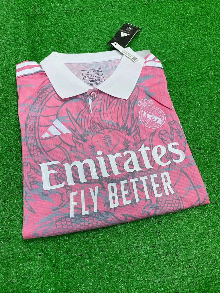 Unveiling the Magic of the Real Madrid Dragon Jersey Pink: A Deep Dive into   for Young Football Enthusiasts - Soccer Jerseys,  Shirts & Shorts