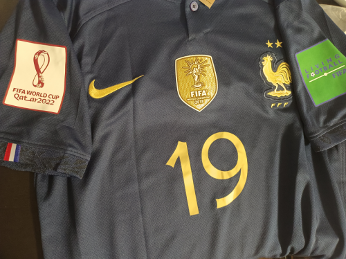 France 2022 World Cup Home Jersey photo review