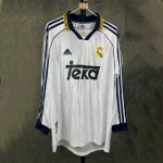 Retro Real Madrid 1998/00 Home Long Sleeves Jersey