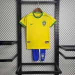Retro Brazil 1998 Home Kids Kit