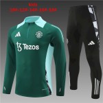 Manchester United 2024/25 Half-Zip Kids Sweater+Pant 14001