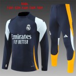 Real Madrid 2024/25 Half-Zip Kids Sweater+Pant 14001