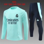 Real Madrid 2024/25 Half-Zip Kids Sweater+Pant 14001