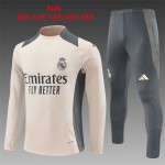 Real Madrid 2024/25 Half-Zip Kids Sweater+Pant 14001