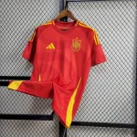 Mens Spain 2024/25 Euro Home Jersey