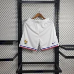 Mens France 2024/25 Euro Home Shorts