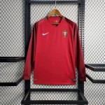 Retro Portugal 2016/17 Home Long Sleeves Jersey