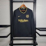 Retro Barcelona 2020/21 Away Long Sleeves Jersey