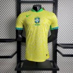 Mens Brazil 2024/25 Home Authentic Jersey