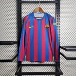 Retro Barcelona 2005/06 Home UCL Edition Long Sleeves Jersey