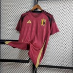 Mens Belgium 2024/25 Euro Home Jersey