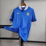 Retro Italy 2012 Euro Home Jersey