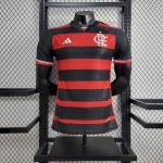 Mens Flamengo 2024/25 Home Authentic Jersey