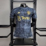Mens Manchester United 2024/25 Stone Roses Pre-Match Authentic Jersey