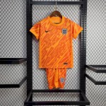 Kids England 2024/25 Euro Goalkeeper Kit