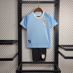 Kids Uruguay 2024/25 Home Kit