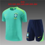 Brazil 2024/25 Training Kids Jersey+Short 14001