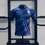Mens Croatia 2024/25 Euro Away Authentic Jersey