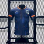 Mens Netherlands 2024/25 Euro Away Authentic Jersey
