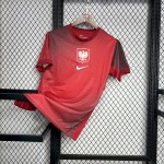 Mens Poland 2024/25 Euro Away Jersey