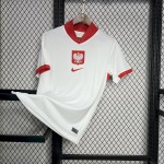 Mens Poland 2024/25 Euro Home Jersey