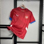 Mens Serbia 2024/25 Euro Home Jersey