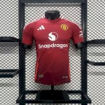 Mens Manchester United 2024/25 Home Authentic Jersey