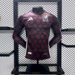 Mens Mexico 2024/25 Home Long Sleeves Jersey – Player Versi