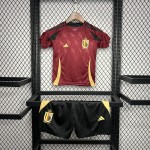 Kids Belgium 2024/25 Euro Home Kit