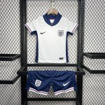 Kids England 2024/25 Euro Home Kit