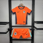 Kids Netherlands 2024/25 Euro Home Kit