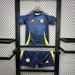 Kids Scotland 2024/25 Euro Home Kit