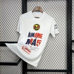 Mens Club America 2024/25 15 Champions White Commemorative Edition White Jersey