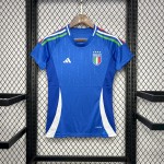 Womens Italy 2024/25 Euro Home Jersey