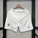 Mens Croatia 2024/25 Euro Home Shorts