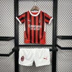 Kids AC Milan 2024/25 Home Kit